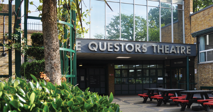 The front of The Questors Theatre